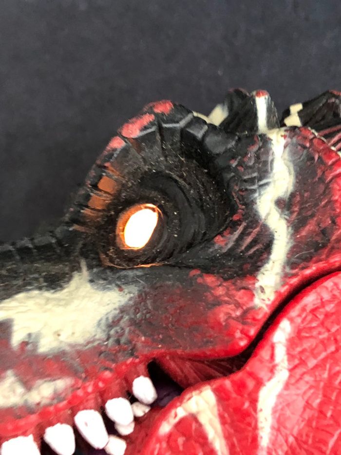 Imposant grande figurine dinosaure son et lumière chap mei 2008 Dino valley t-rexx - photo numéro 11