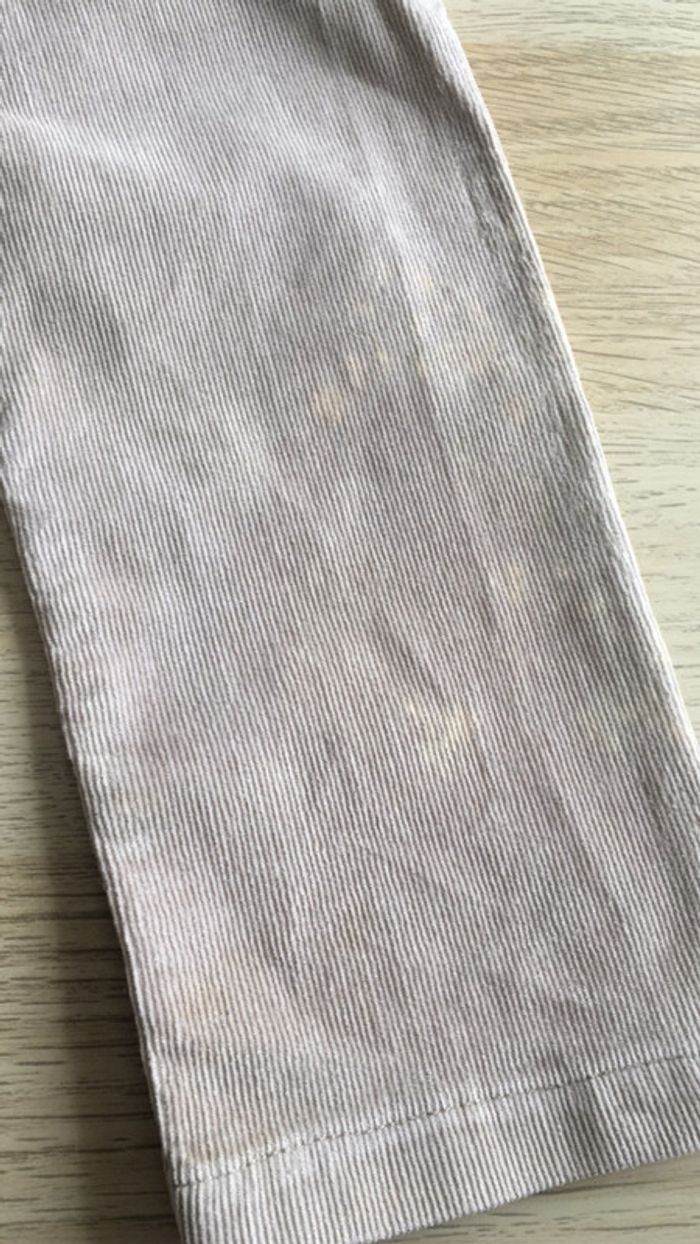 Pantalon velours beige 36 mois jacadi - photo numéro 4