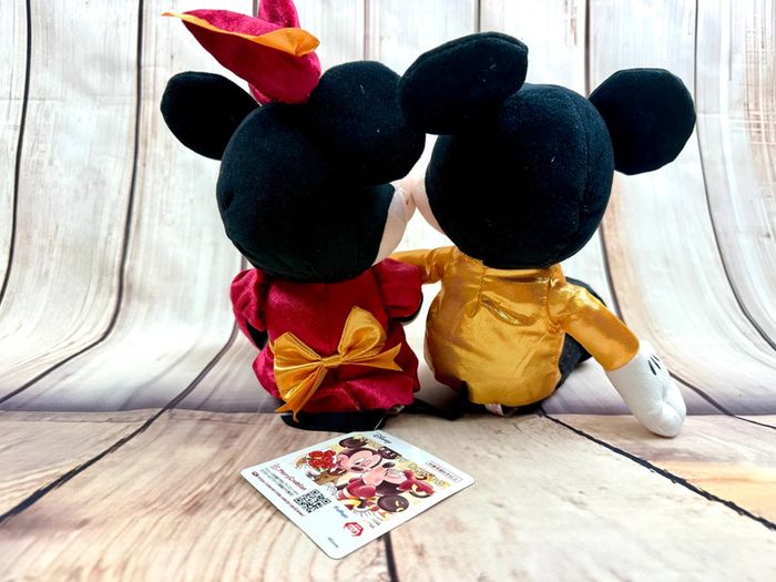 Duo de peluches Mickey & Minnie – Édition japonaise exclusive - photo numéro 6