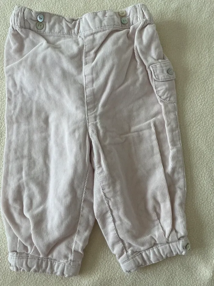🌸 Ensemble bébé fille – Taille 12 mois – Marque Cyrillus, Tape-à-l’œil & Liberty 🌸 - photo numéro 4