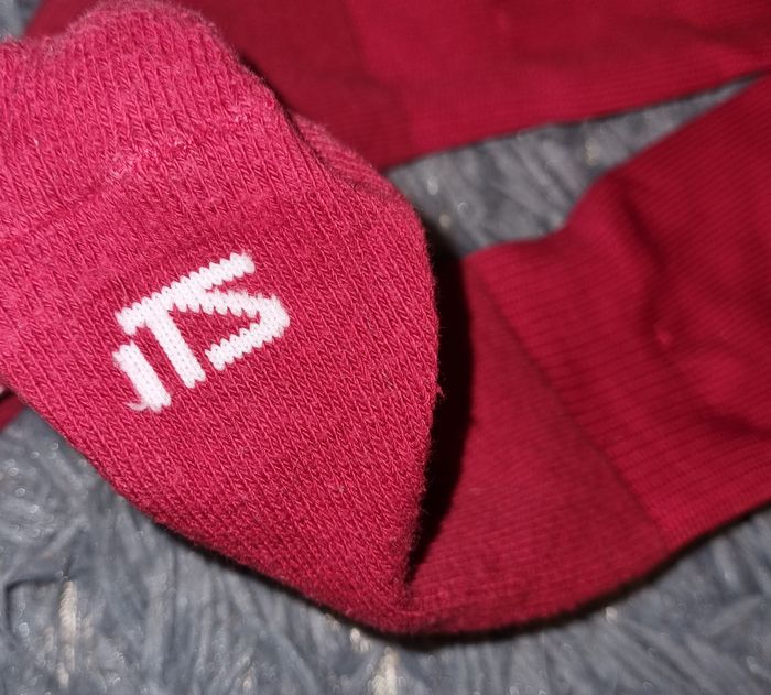 Chaussettes de foot rouge 27-30 - photo numéro 3