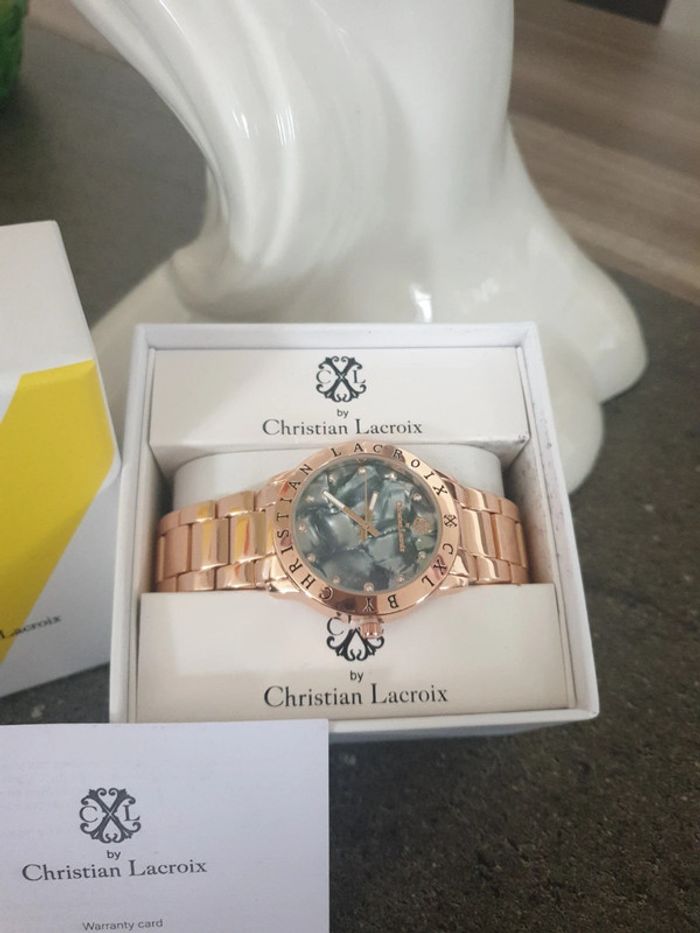 Montre doré rosé Christian Lacroix CXL - photo numéro 2