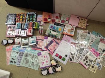 Énorme lot scrapbooking