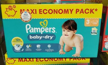 Couches Pampers Taille 3, 136 Couches.
