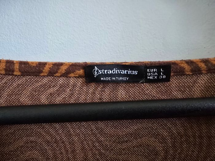 📌 Gilet/Cardigan Crop Top - Stradivarius - photo numéro 5