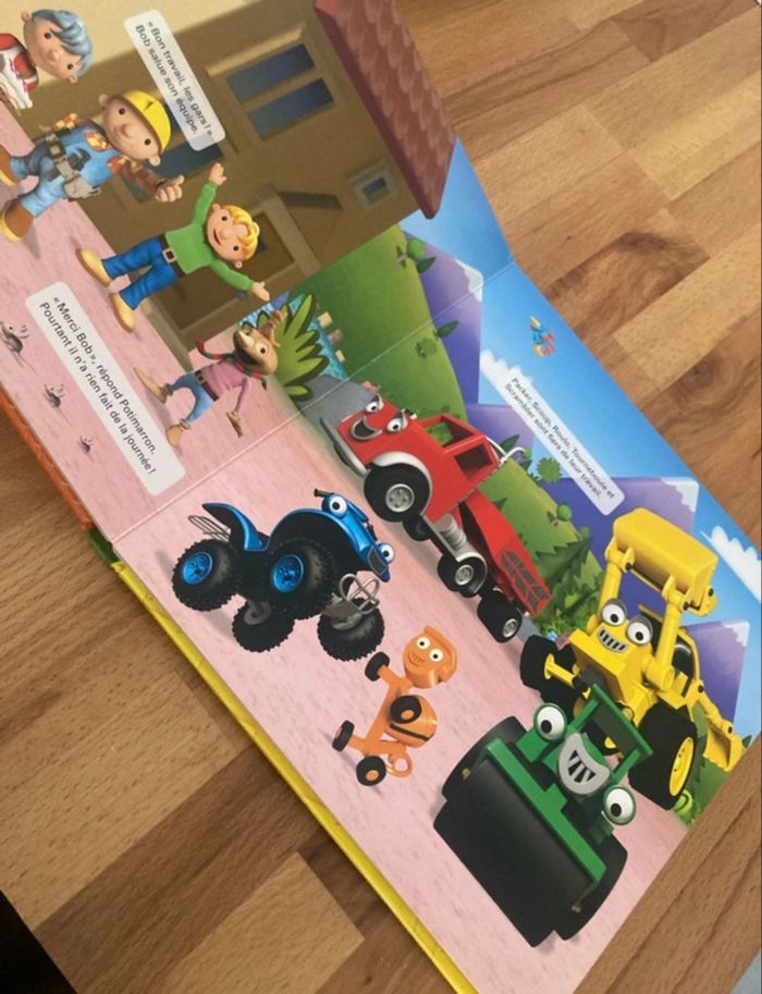 Livre cartonné enfant bob le bricoleur - photo numéro 3