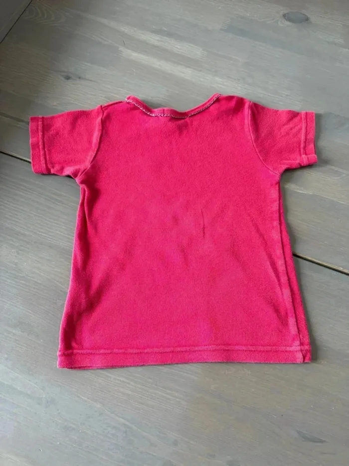 T-shirt rose 2/3 ans - Petit Béguin - Très bon état - photo numéro 2
