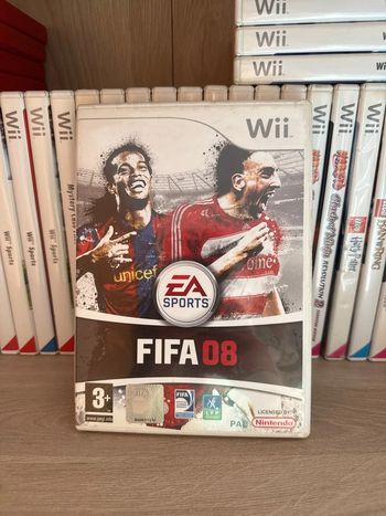 FIFA 08 jeu Wii football