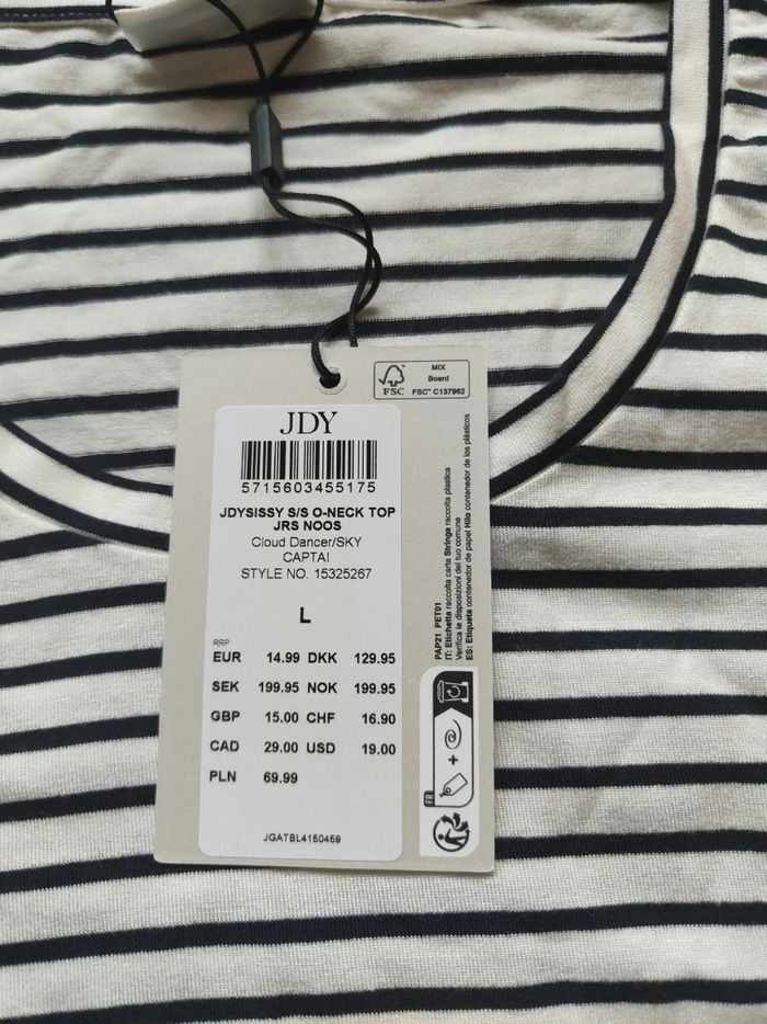 T-shirt taille L neuf - photo numéro 2