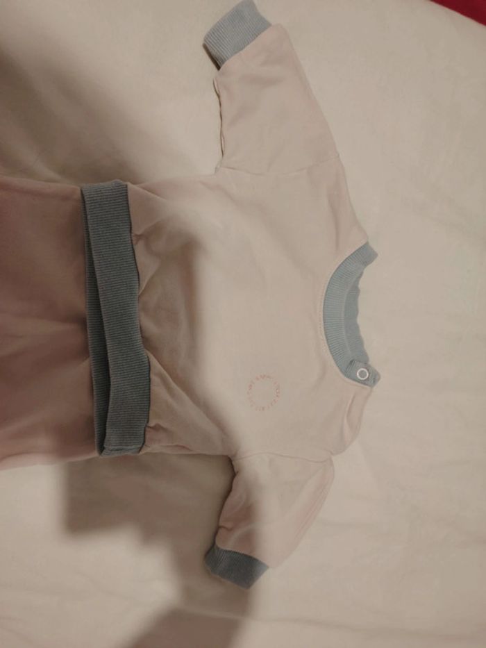 Ensemble rose pâle et bleu - photo numéro 4