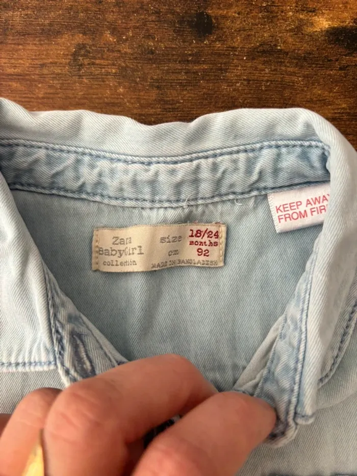 Chemise bleu fine - photo numéro 2