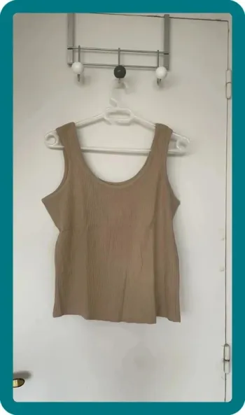 Débardeur beige