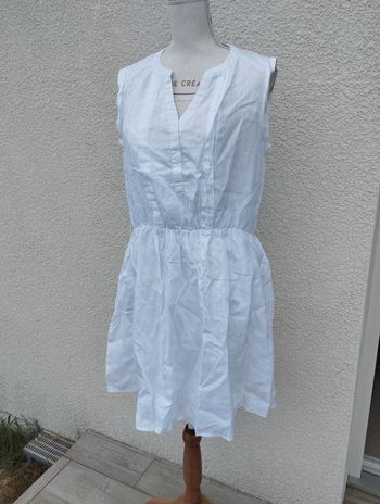 Robe d'été blanche