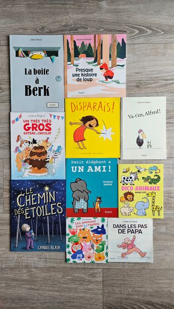 Lot 10 livres L'école des loisirs maternelle 