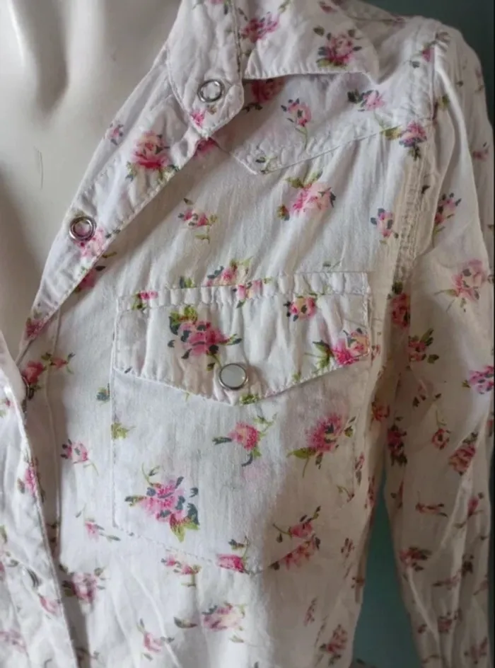 Chemise fleurie XS - photo numéro 5