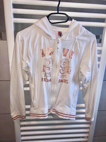 Veste sweat à capuche Orchestra taille 12 ans en tbe à 4 euros