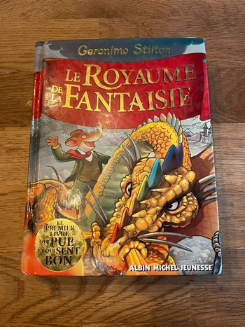 Livre Geronimo Stilton Le royaume de la fantaisie