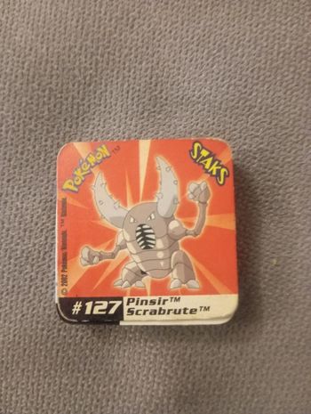 Magnet Pokémon Staks 2002 N°127 Scrabute