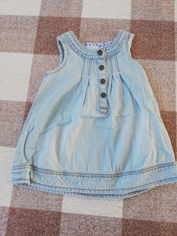 Robe en jean 12mois tex