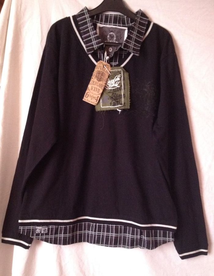 Polo col chemise homme RIVALDI neuf