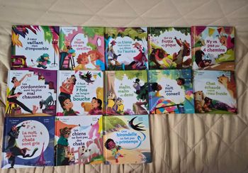 Lot 13 livres "il était un dicton"