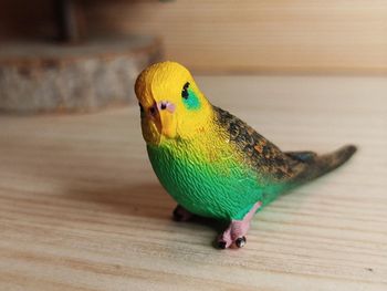 Figurine oiseau perruche verte Animal de la campagne