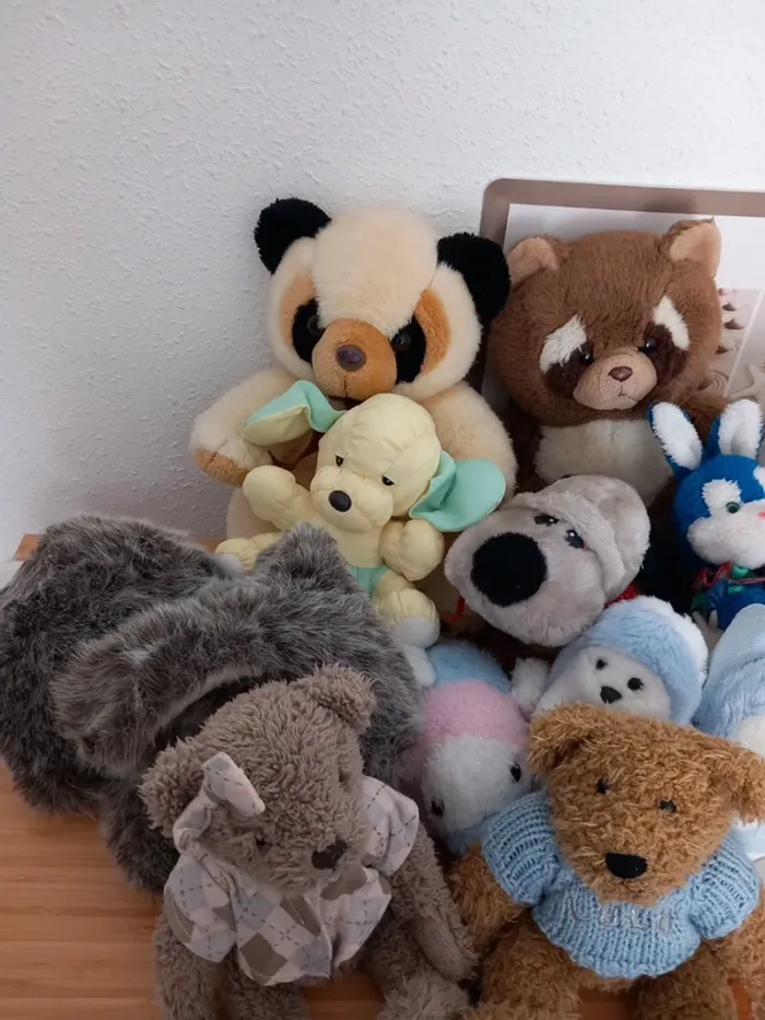 Lot de peluches - photo numéro 2