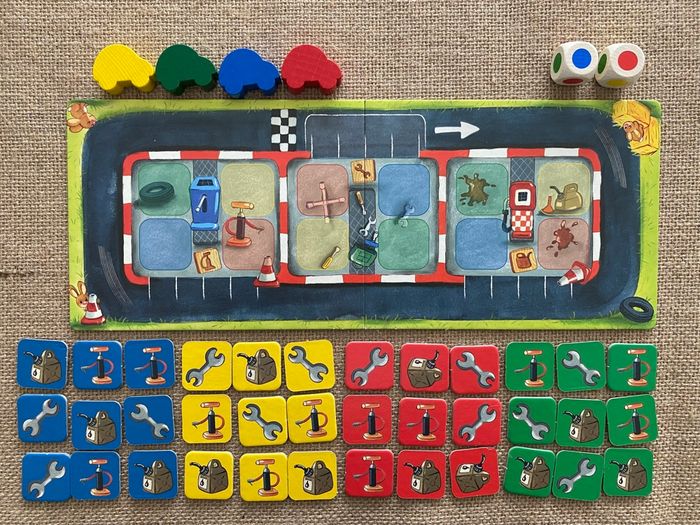 Jeu de société Vroum Vroum Haba - photo numéro 2