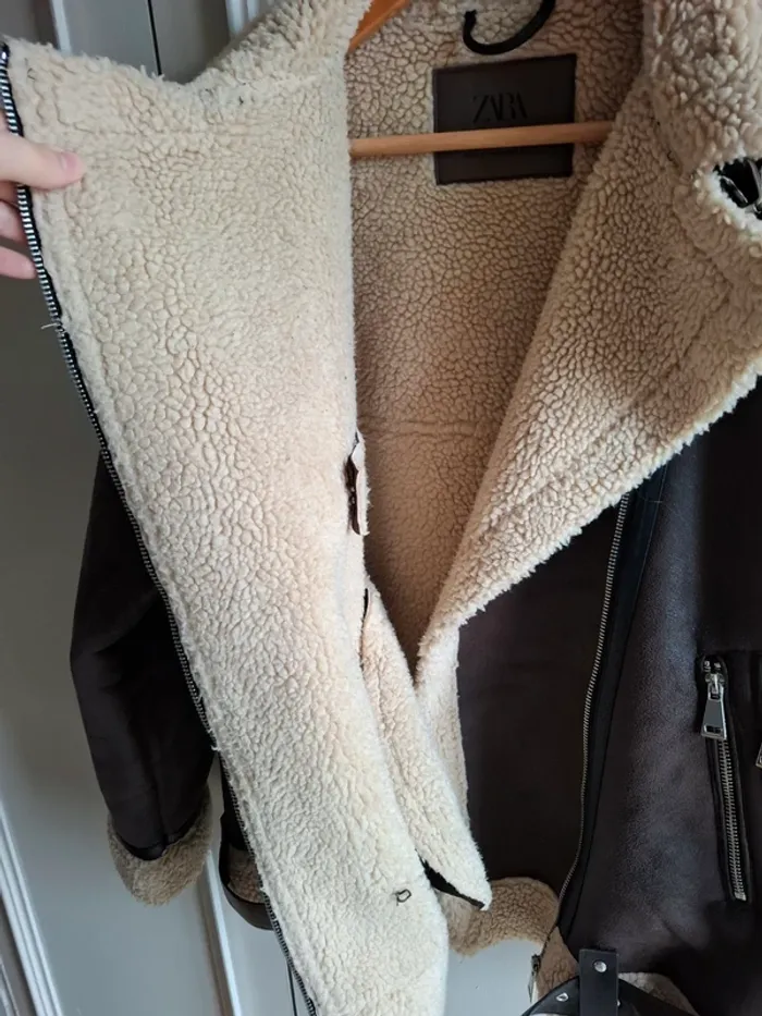 Veste aviateur oversize Zara - photo numéro 4