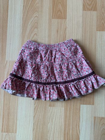 Magnifique jupe en velours 12 mois