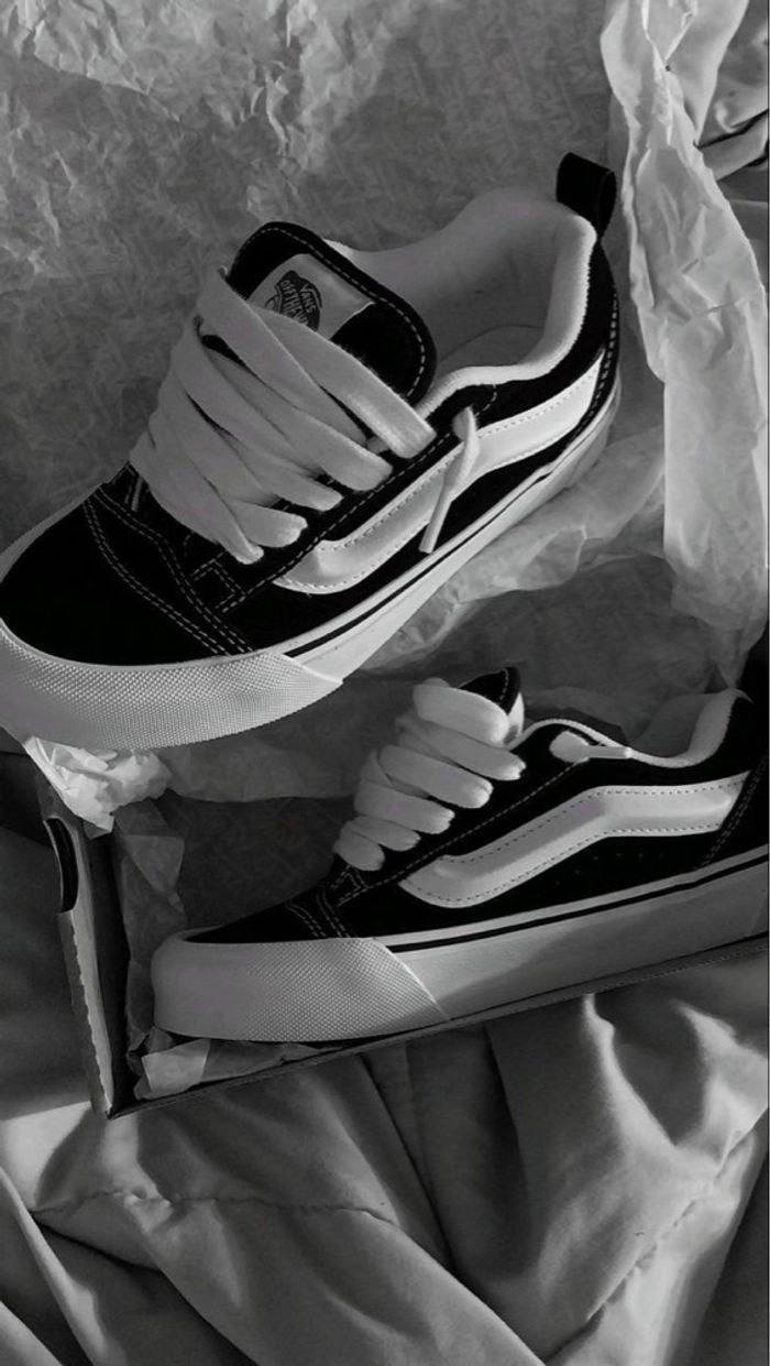Vans Knu Skool Blanck and White - photo numéro 3