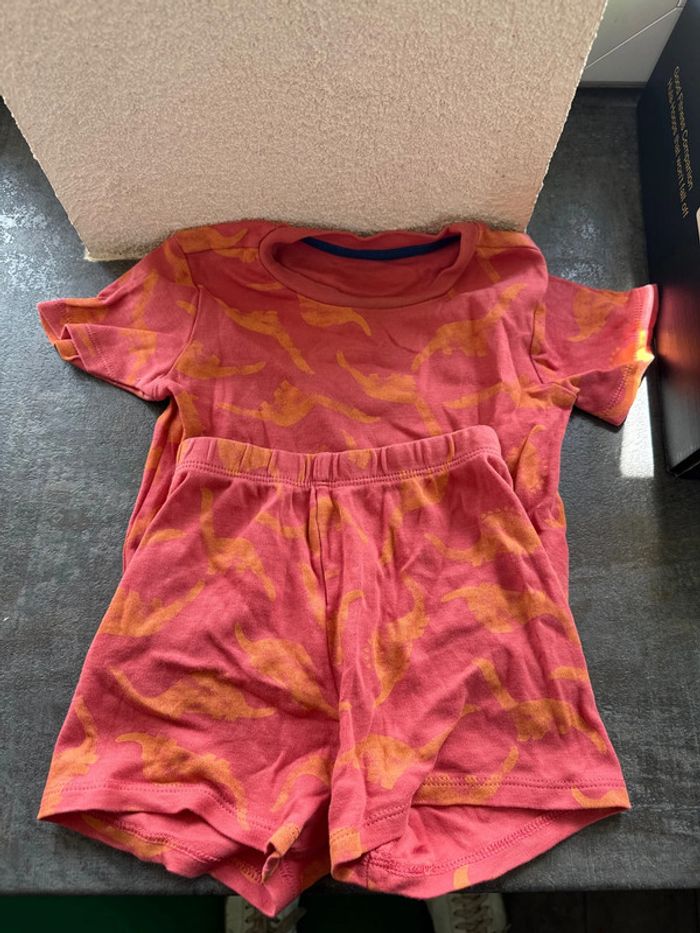 Pijama short 12/18 mois