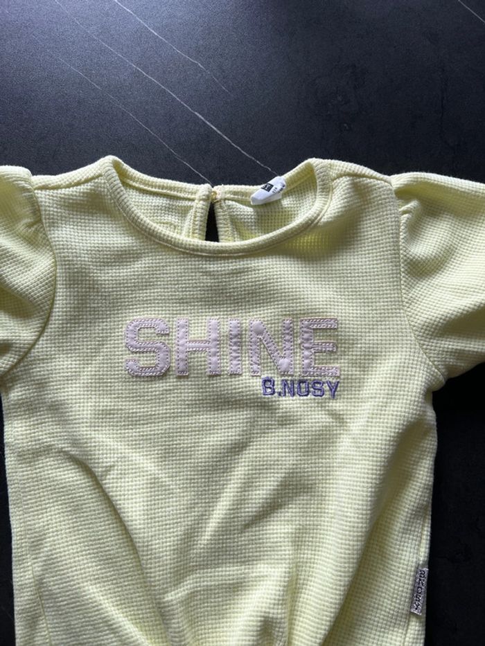 T-shirt jaune pâle B.Nosy - photo numéro 2