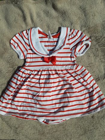 Robe body intégré 2/4mois