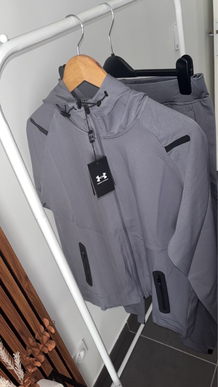Ensemble Under Armour, gris foncé - photo numéro 2
