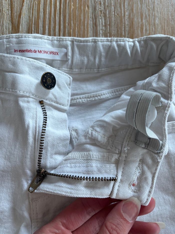 Short blanc Monoprix 8 ans - photo numéro 4