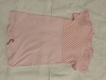 Marque les bébé taille 18 mois 81 cm salopette rose pour fille super jolie portée de foi