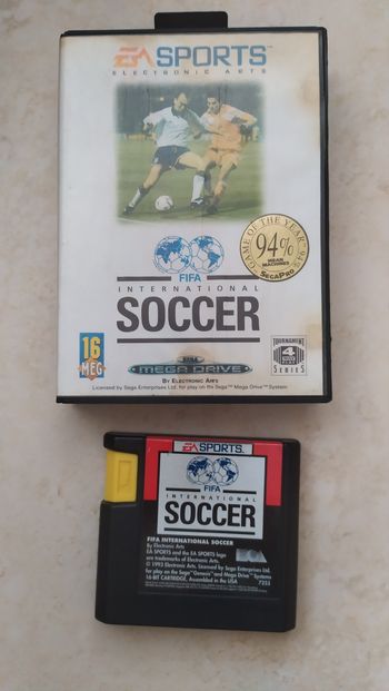 Jeu FIFA international soccer Megadrive Sega