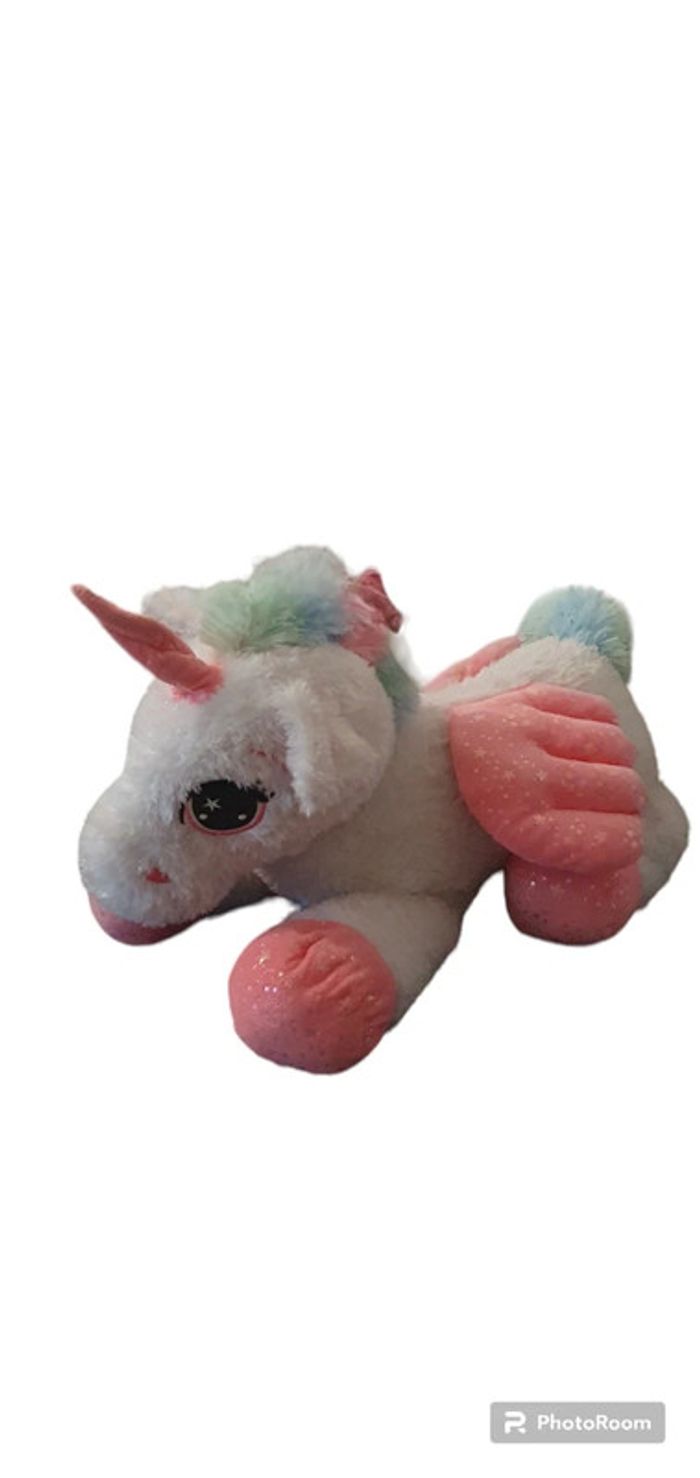 Très grande peluche Licorne - photo numéro 2