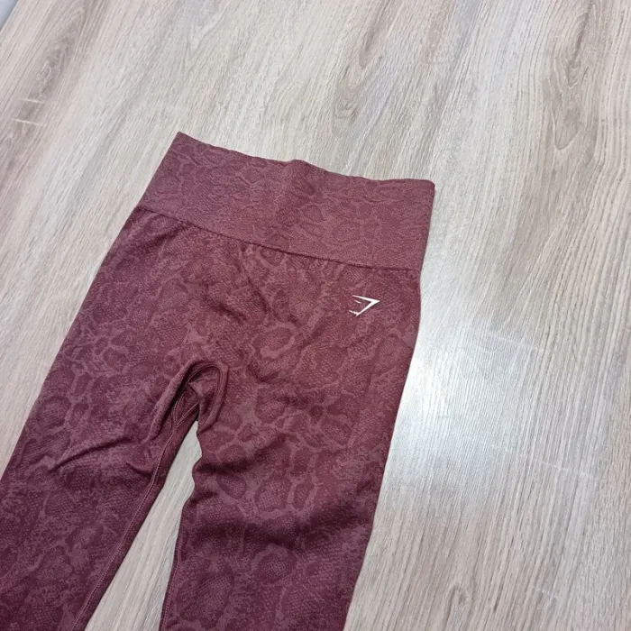 Legging gymshark femme s rouge rose - photo numéro 2