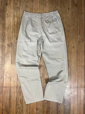 Pantalon chino style jean denim beige Civvy Street Levi’s vintage 80’s 90’s W36 L34 FR46