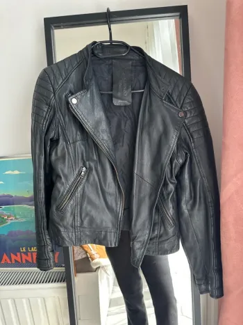 Veste / perfecto en cuir 100%