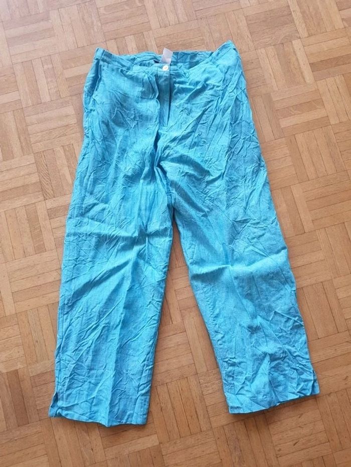 Somewhere - Pantalon court en lin