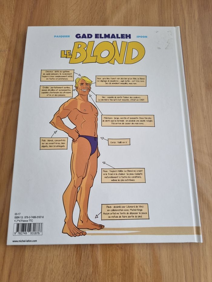 BD Gad Elmaleh Le Blond - photo numéro 2