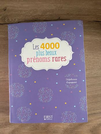 Livres prénoms bébés