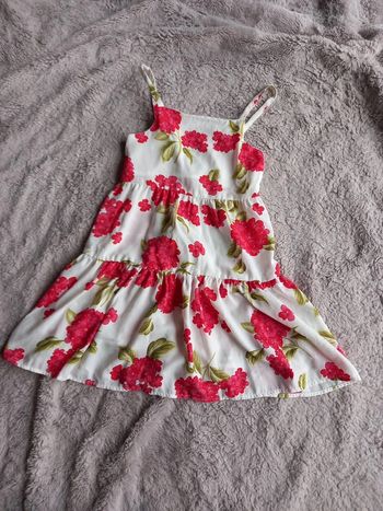 Robe à fleur