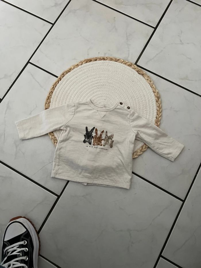 Tee shirt manche longue mixte