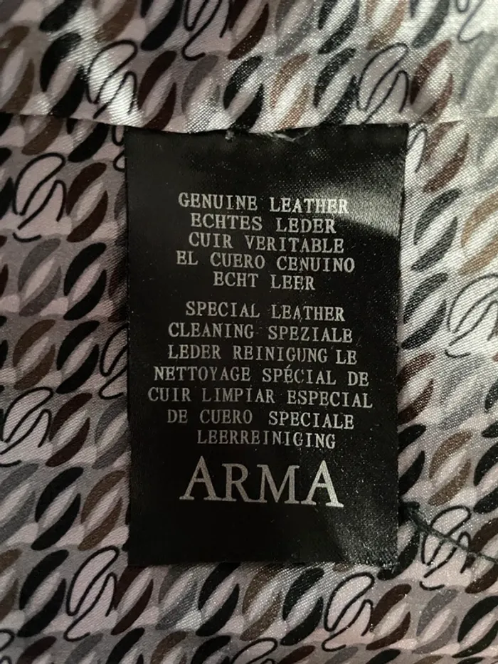 Robe cuir noire Arma 42 - photo numéro 9