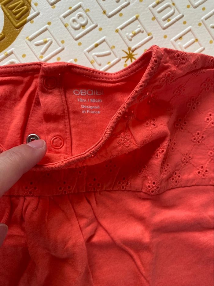 Tee-shirt manches courtes - 18 mois - Obaïbi - photo numéro 2