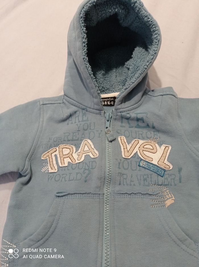 Short et veste de tout compte fait 18 mois réf 965 C01 - photo numéro 5